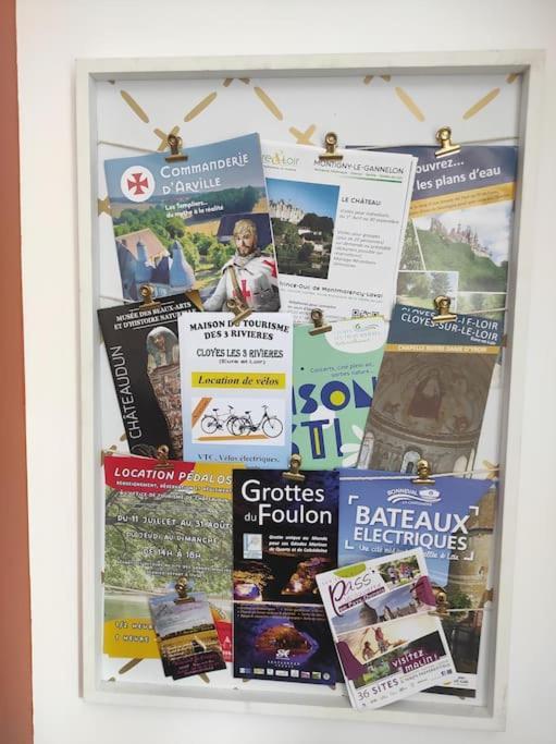 Appartement Au Bord Du Loir à Cloyes-sur-le-Loir Extérieur photo